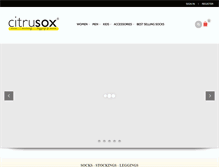 Tablet Screenshot of citrusox.com